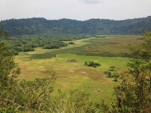 Caldera in Northern Tanzania